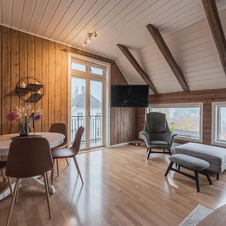Toppleilighet I Sentrum Av Ліллегаммер Екстер'єр фото